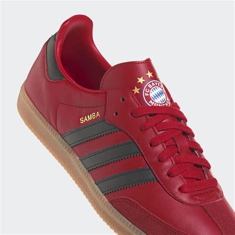 Adidas munchen red shoes